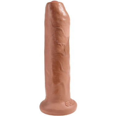 Dildo realistico non circonciso con prepuzio retrattile e base a ventosa